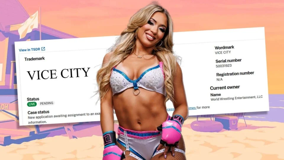 WWE Files to Trademark 'Vice City' Ahead of GTA 6 Release